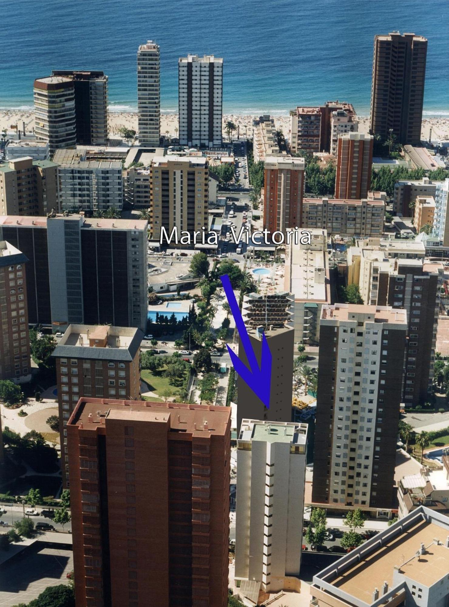 Apartamentos Maria Victoria Бенидорм Екстериор снимка